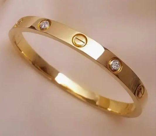 VIBGYOR Gold Plated Stainless Steel Openable